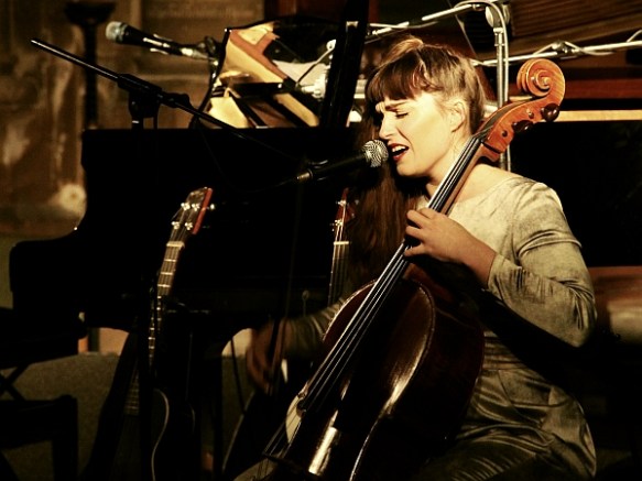 Abi Wade in St Mary's Church